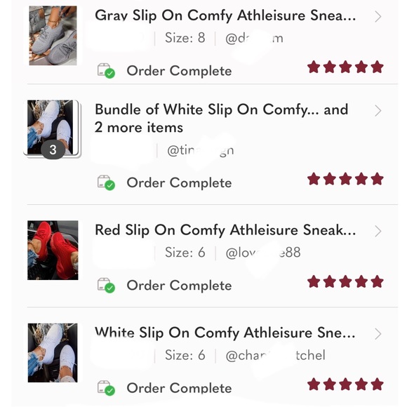 Gray Slip On Comfy Athleisure Sneakers - Picture 8 of 10